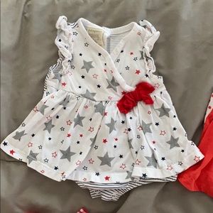 Baby girl dress onesie
